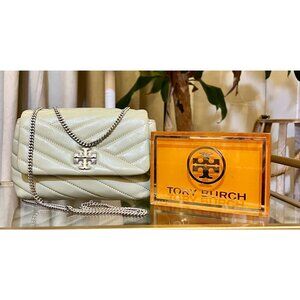 AUTHENTIC TORY BURCH SAGE GREEN KIRA HANDBAG